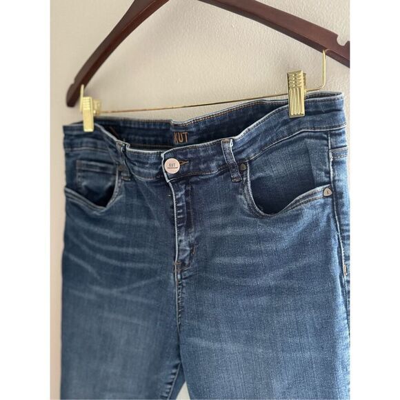 Kut From The Kloth Straight Leg Jeans Medium Wash Women’s Size 14L Long/Tall - Picture 3 of 10